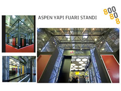 ASPEN –BUILDING FAİR GOLDEN MAGNET STAND DESIGN AWARD 2013